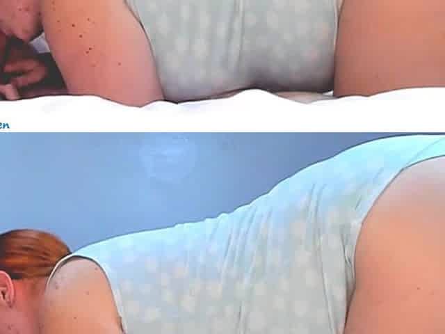 Pants Pulled To The Side and Cum On Pants - Custom Panty Fetish Clip