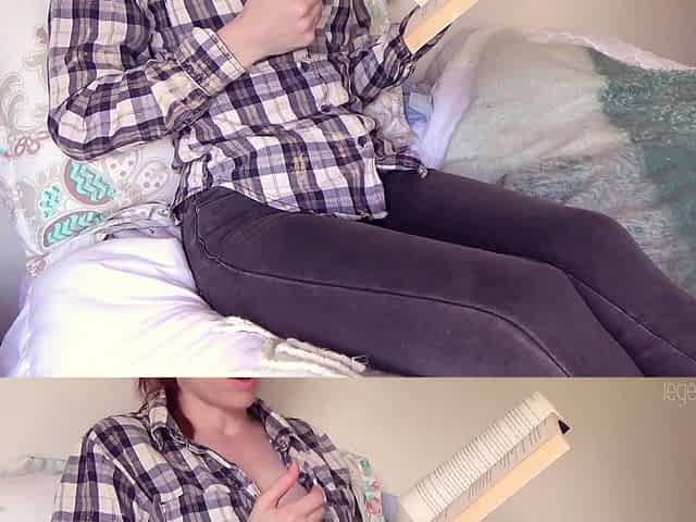 Tattooed Webcam Teen Rides Massive Toy