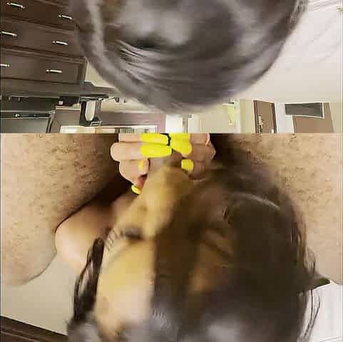 Black POV Blowjob Thrill