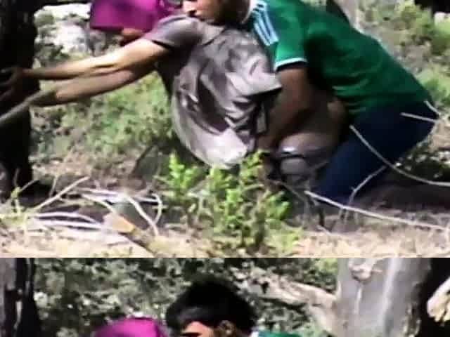 Arab couple caught red-handed