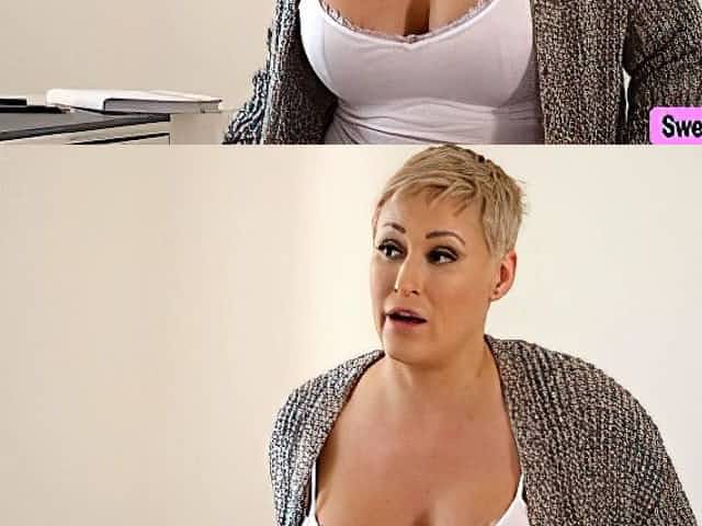 Kenzie Reeves squirt oh her Stepmom Ryan Keelys face