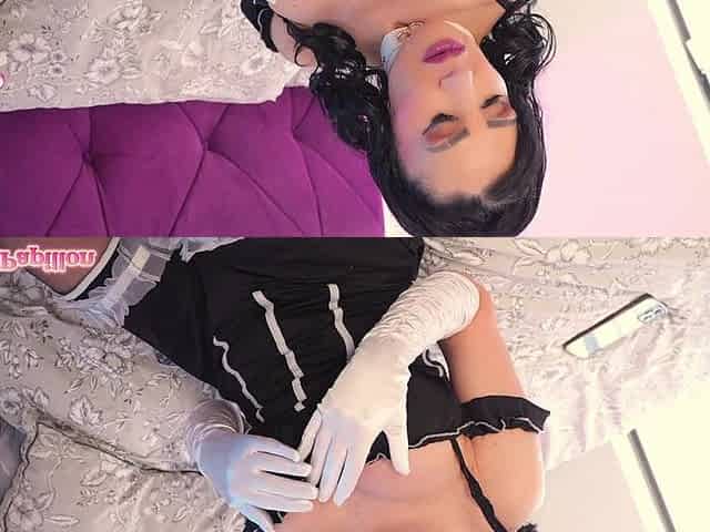 French Maid Nicole's Sexy Solo