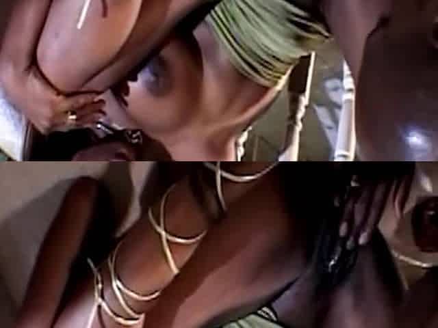 Wonderful ebony MILF pornstar heart-stopping adult scene
