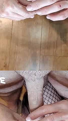 Dirty Talking Horny Wife Foreskin Play Handjob POV