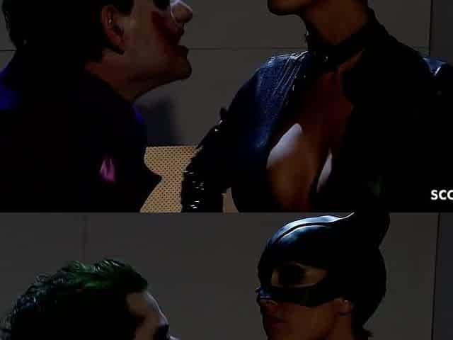 Joker and Harley Quinn FFM 3some orgy Xozilla Porn Movie