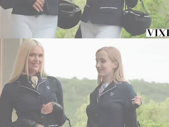 Vixen Bratty Blonde Duo Polly Yangs & Era Queen Share a Cock