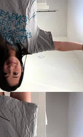 Webcam Asian chick anal masturbation tease