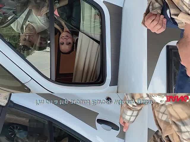BangVan - Jennifer Mendez Picked Up Hitch Hiking Stranger and Rode His Monster Dong!