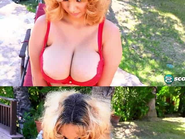 A day at the pool with breasty teen Crystal Pursue