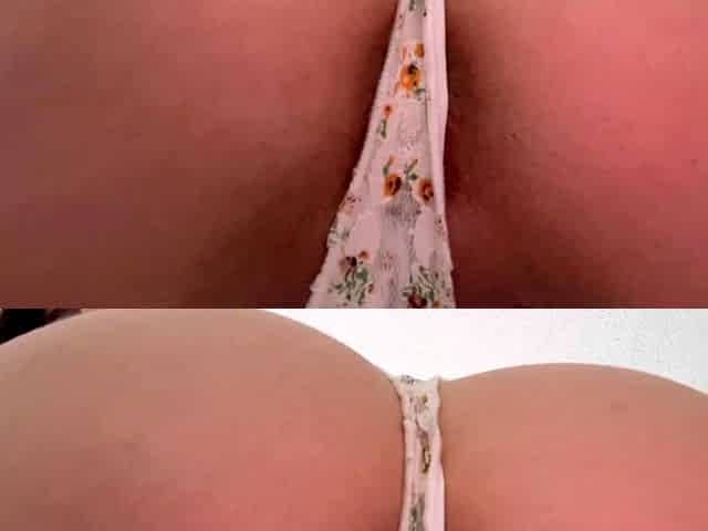 Solo booty assed babe ass toying masturbation in hi def