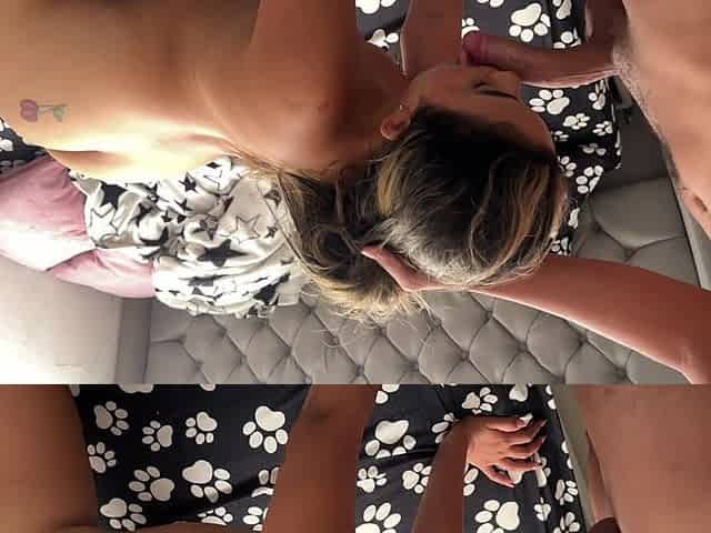 Stepsister Fulfills My Fetish of Filling Her Back with My Cum