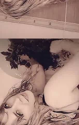 Halloween 2024 She Masturbates in the Bathroom in Wet Clothes