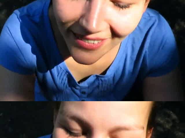 Pov homemade amateur facial cumshot and blowjob