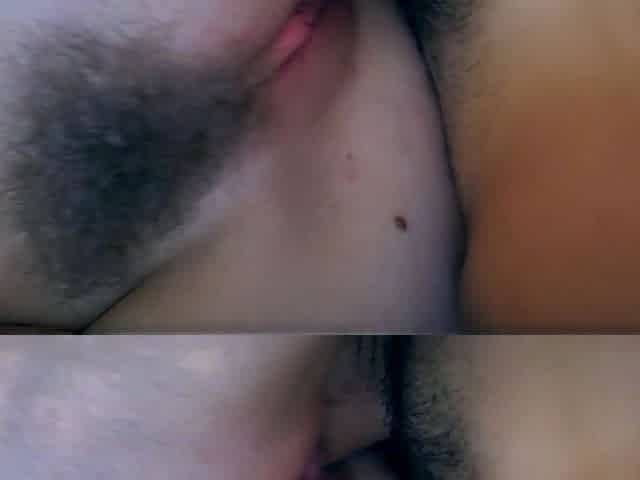 TALI HAIRY PUSSY FUCKED ON PATIO - BIG COCK IN BUSHY SNATCH