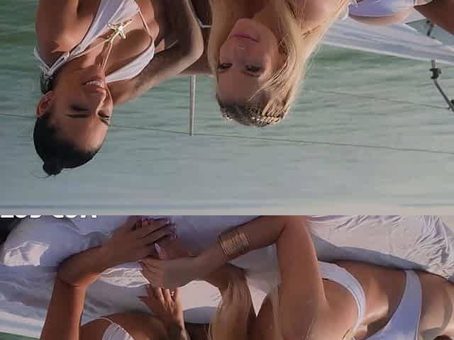 Candee Licious Ahd Black Angels Sea Threesome