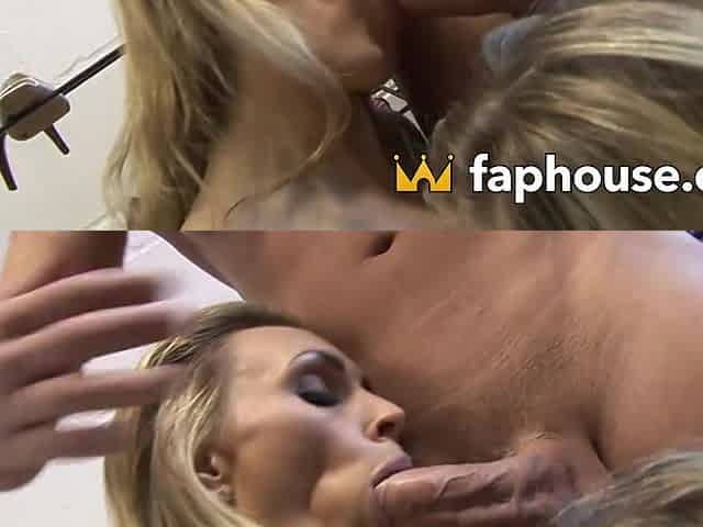 Insatiable Platinum-Blonde Milf Collective Conquers Husband with Sexy Boot Seller