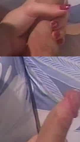 Outdoor Pussy Fingering Stretched Wide Till Shaking Orgasm