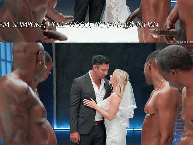 Danielle Renae's big black cock gangbang with massive endowment