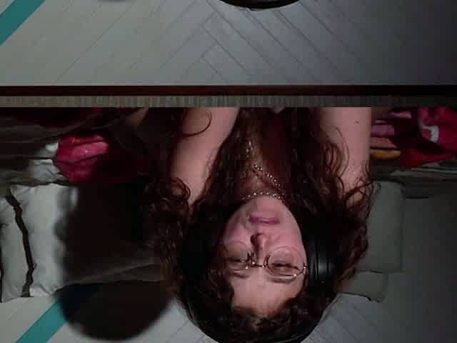 Webcam teen plays solo