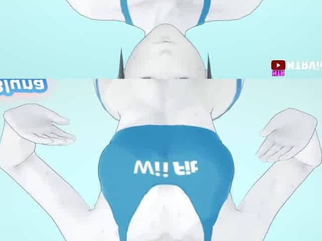 Wii Fit Trainer Blacked
