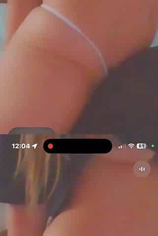 Natural tits soaked in morning pussy rub