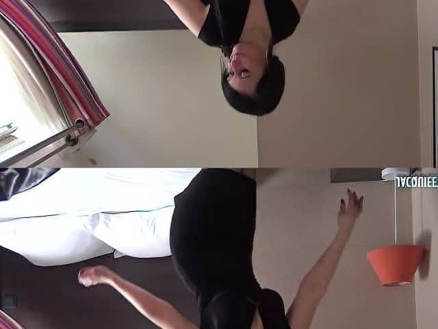 French MILF Julia shakes big tits while getting banged