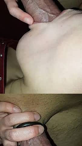 German Amateur Blowjob hard Cock with Cockring