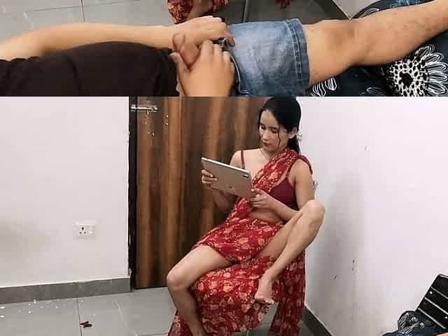 Indian Pregnant Wife Giving Husband A Blowjob