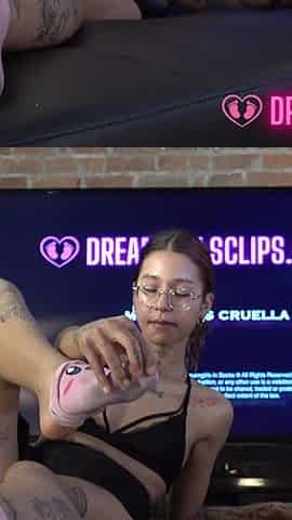 Cruella's Cute Ass and Smelly Feet - (dreamgirls in Socks)