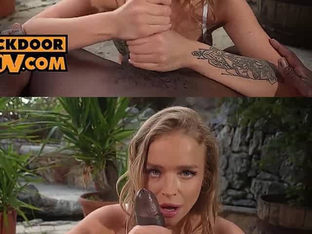 Pov - Petite Alexa Flexy Loves A Giant Black Cock Entering Her Anally