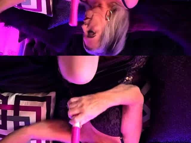 Big tit MILF loves to show off her big boobs
