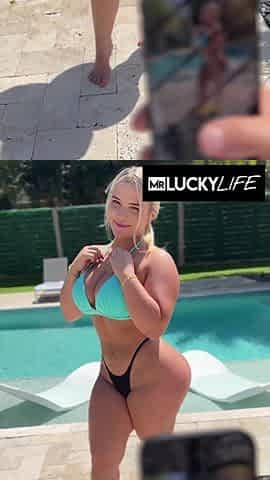 Brand Fresh Large Ass Blond Lila Hayes Post Scene Joy