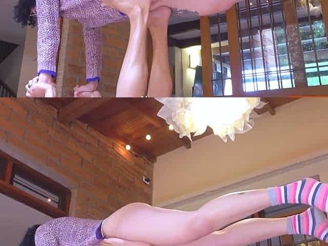 I helped my 18YO LATINA improve her flexibility