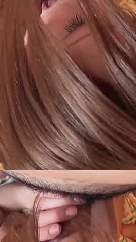 Petite Asian hottie sucks a Asian dick