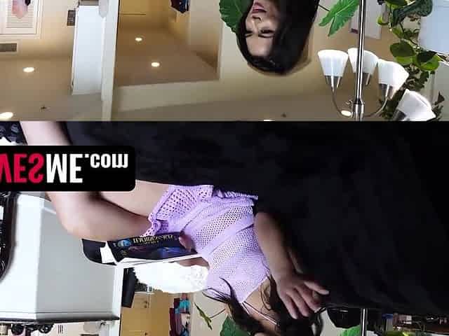 Cute Stepsister Asian Rides and Takes It Doggystyle