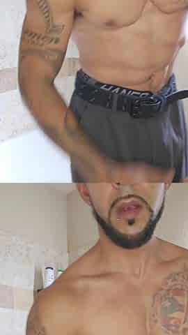 Muscle Worship Solo Cum-Discharged ????????????