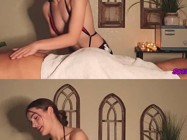 Swedish massage Pleased Ending from Juniper