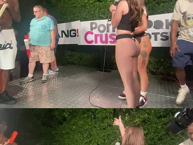 Fuck! Juicy T-Shirt Contest at PornCrush Pool Party with Blake Blossom, Summer Vixen, Rissa May