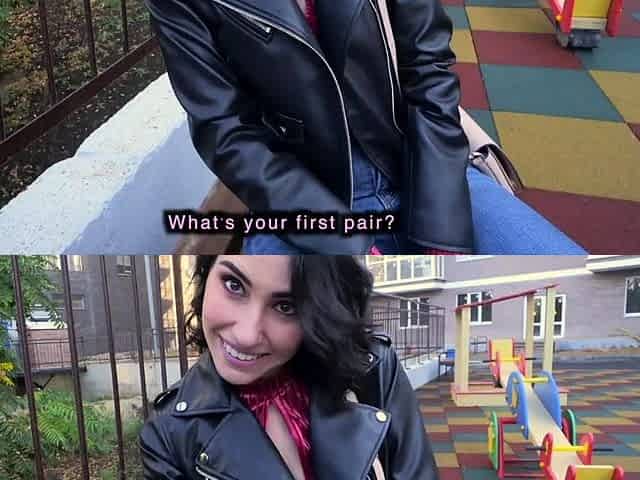 Cum On Me Like A Pornstar - Public Agent PickUp Student On