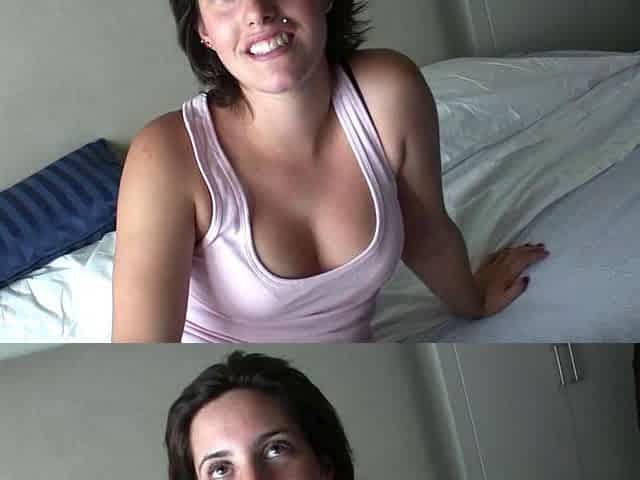 Cute amateur teen blowjob on sex dating webcam