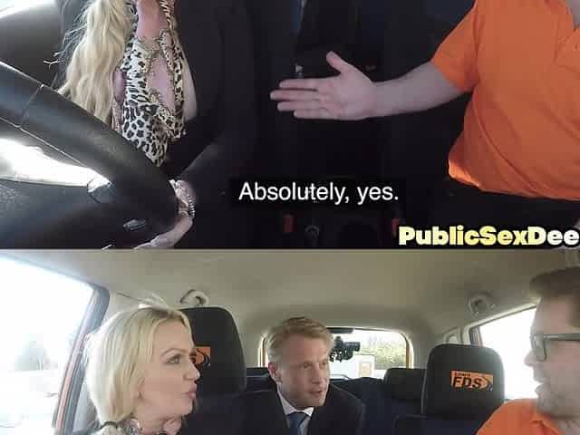 Bigass blonde babe pounded by instructor