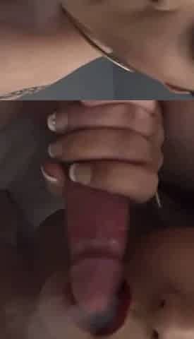 smoking blowjob