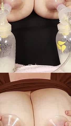 Milk Pump and Shoot at the Camera