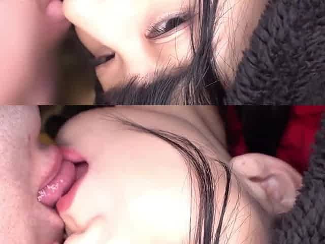 Delicate Gulp Bliss with a Tiny-curve Dark Haired Tease on a Sweet Oral Date Part.4