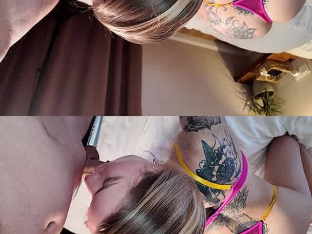 I Had Fun with My Wife's Wet Pussy After Licking It.