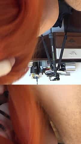 Sloppy Deep Throat Blowjob by Dirty Slut Argentinian