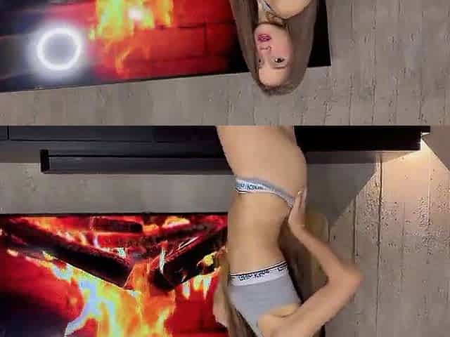 Marvelous Colombian woman loves to screw hard on the sofa