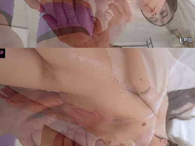 Liz Ocean Oils Up A Plump Jock For Her Constricted Clutch