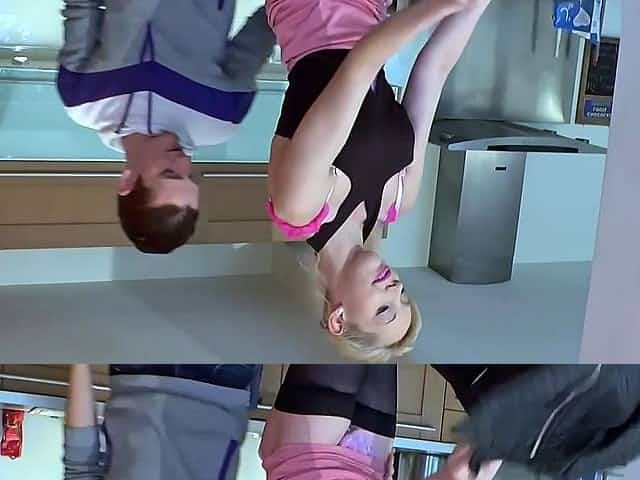 Tall and thin pretty teen licked and assfucked