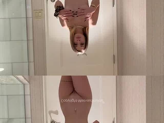 That babe gets drilled in the shower during the time that her boyfriend is at work
